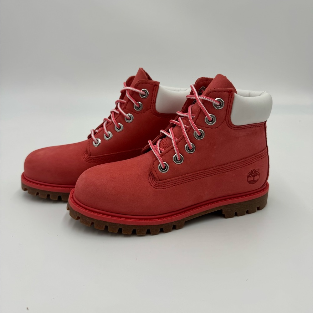Timberland red  little kid boots